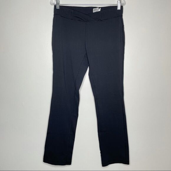 Columbia black stretchy bootcut‎ active yoga hiking leggings medium short - Picture 1 of 5